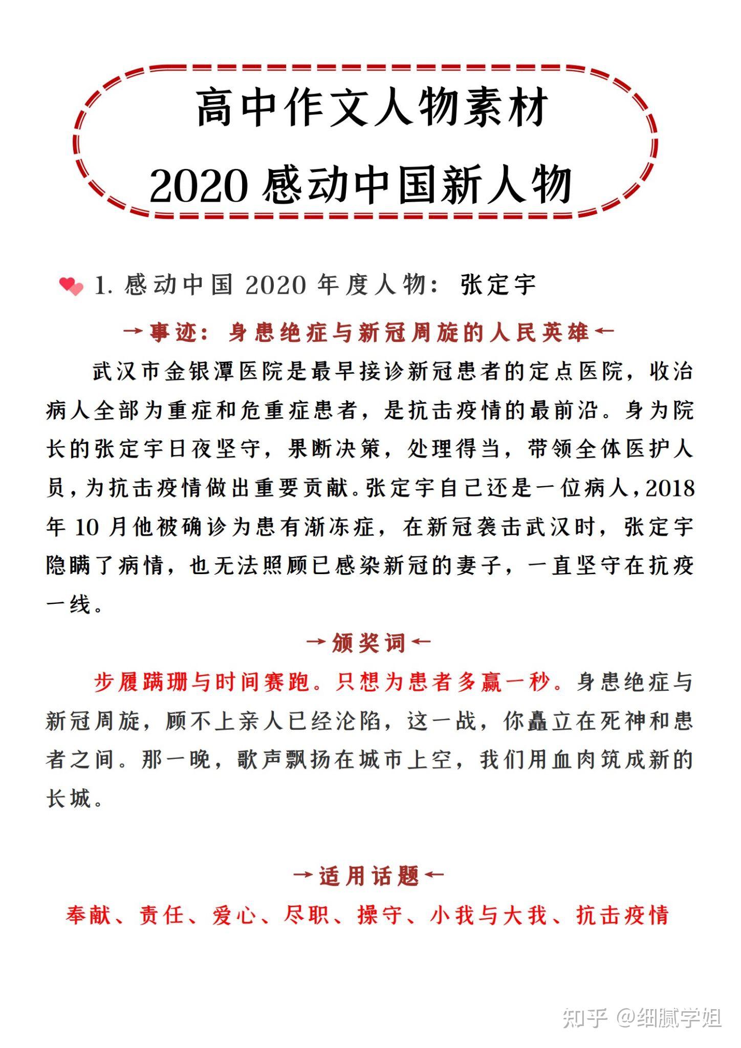 最新作文素材人物，时代先锋的风采探索